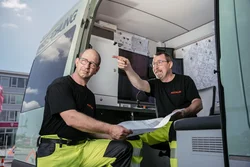 Kanalreinigung am Kanal in Kohlberg