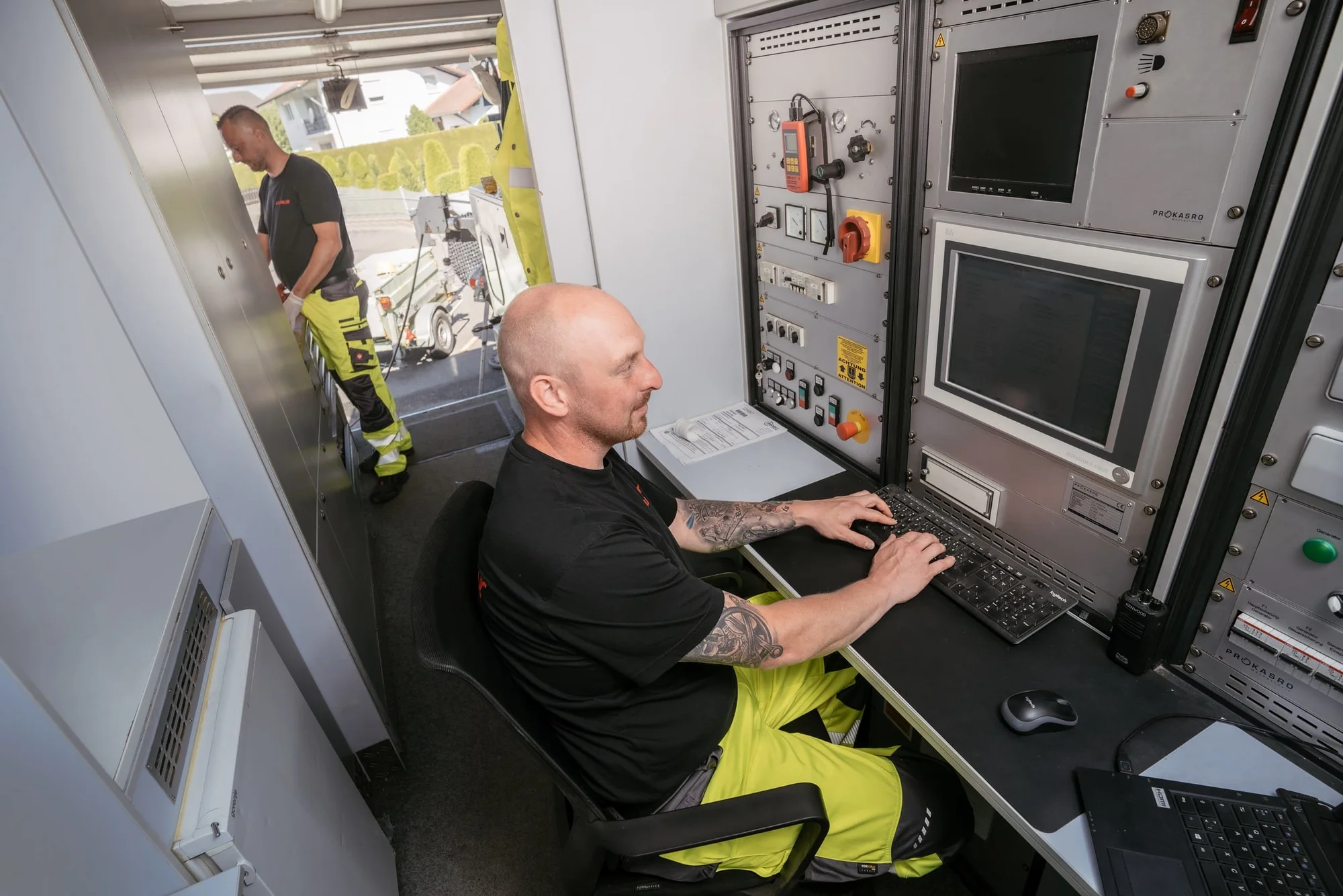 TV Kanaluntersuchung mit Kamera in Kohlberg